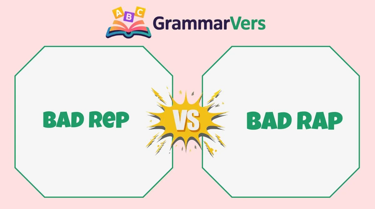 Bad Rap vs Bad Rep