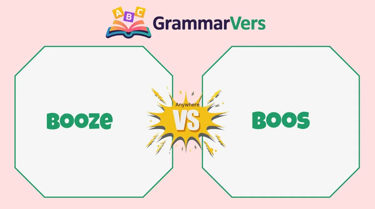 Boos vs Booze