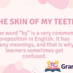 By the Skin of My Teeth