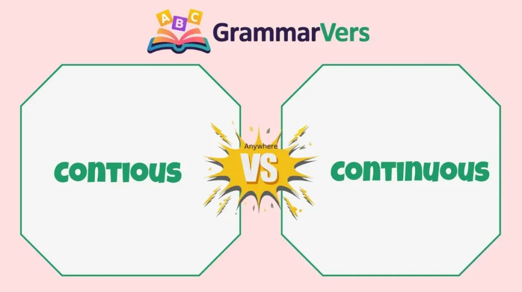 Continuous vs Contious