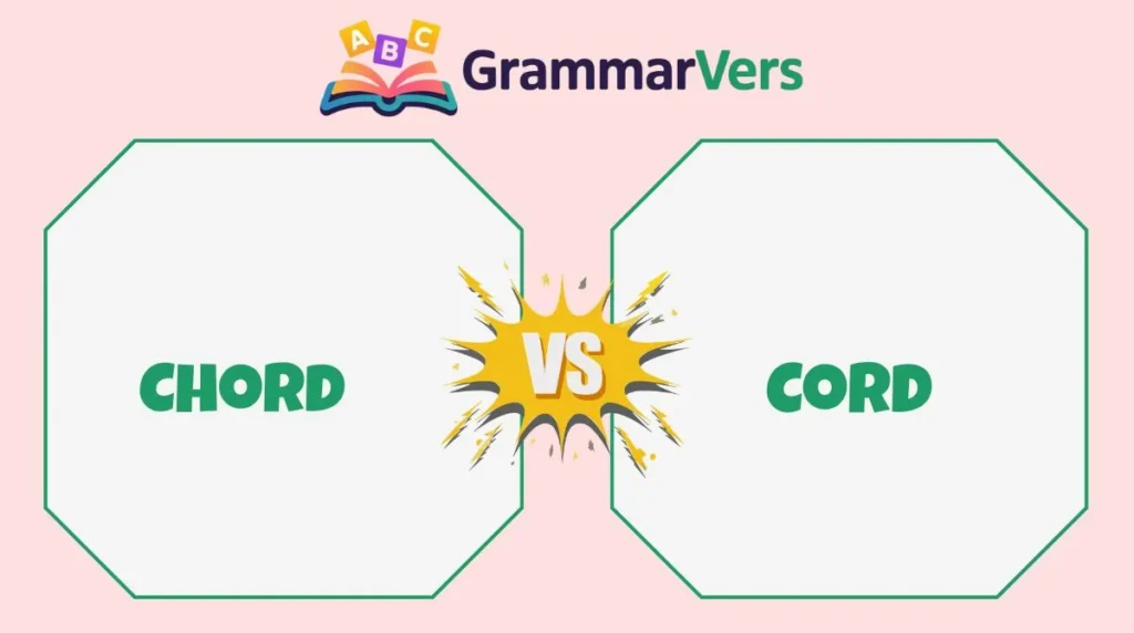 Cord vs Chord