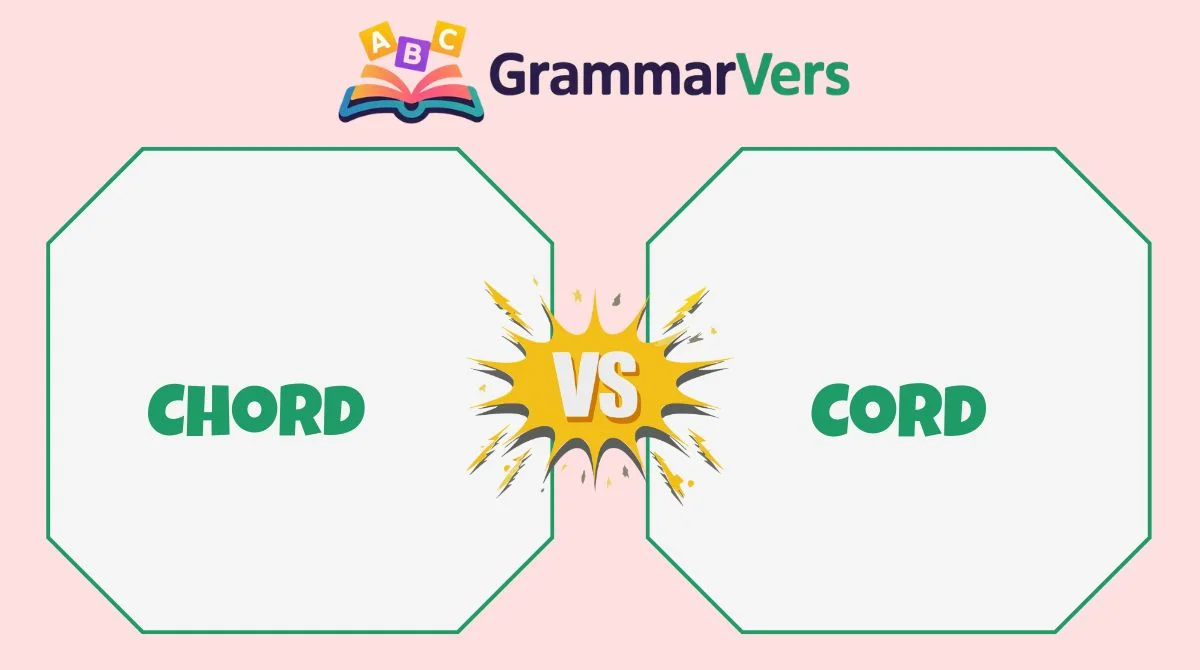 Cord vs Chord
