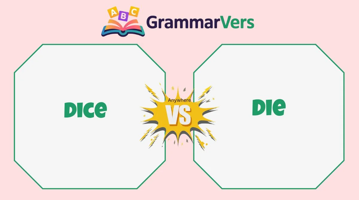 Die vs Dice