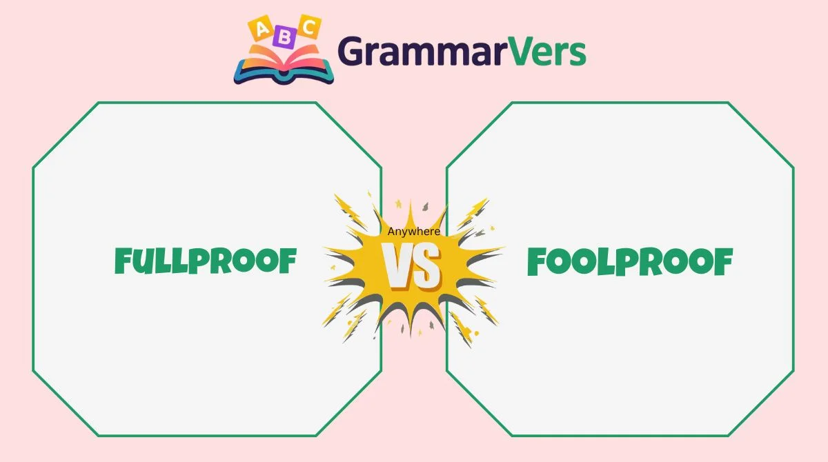 Foolproof or Fullproof
