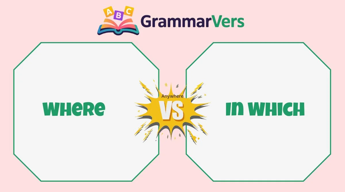 In Which vs Where