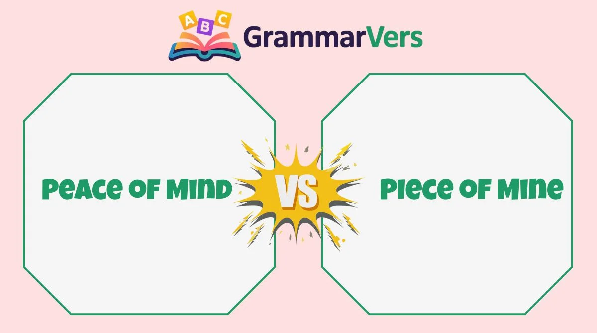 Piece of Mine vs Peace of Mind