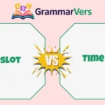 Time Slot or Timeslot
