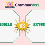 Extensible vs Extendible