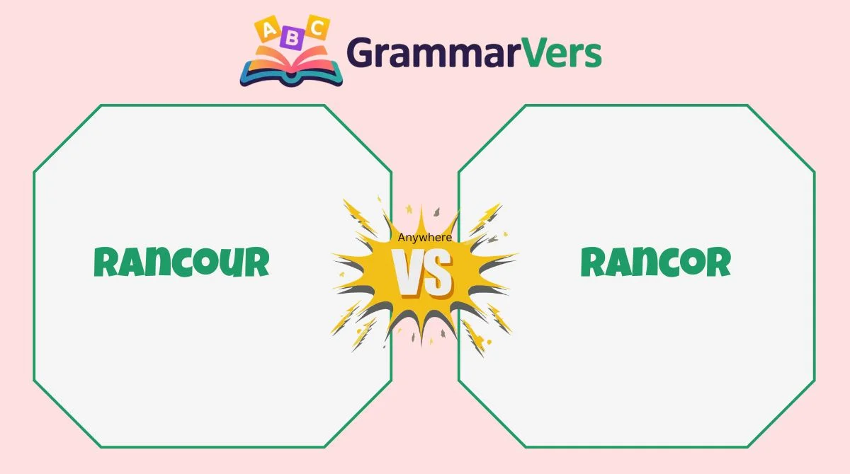 Rancor vs Rancour