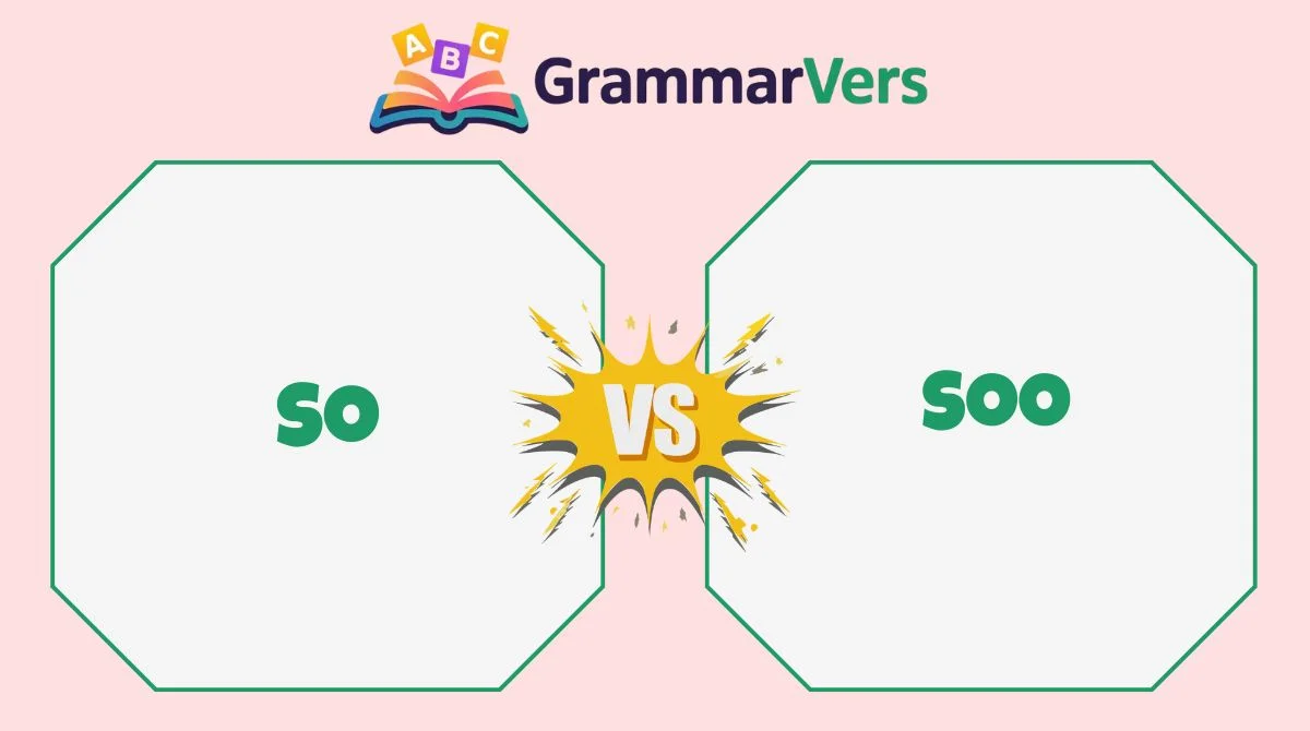 Soo vs So